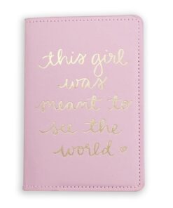 Cute Quote Travel Passport Cover