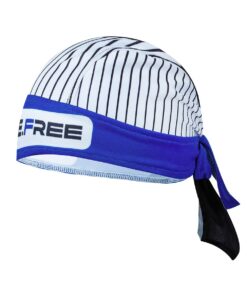 Cycling Skull Cap - Pin Stripe - Blue