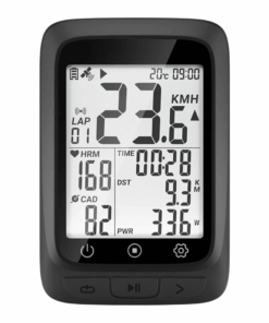 Cycling Wireless LCD Speedometer 2.4-inch & Handlebar Mount - BC107