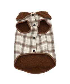 D-Ring Fleece Dog Winter Coat And Stylish Puppy Socks