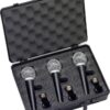D-Tech Pro-3.0 Dynamic Microphone - 3 Pack