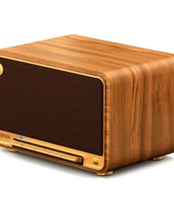 D32 Tabletop Wireless Bluetooth Speaker - Brown