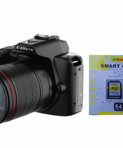 D5 Wifi SLR Camera with 64GB SD Card Entry Level Camera