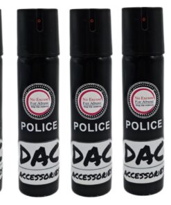 DAC Accessories Highly Effective Self Defense Pepper Spray 110ml - 7 Pack