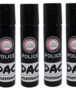 DAC Accessories Highly Effective Self Defense Pepper Spray 110ml - 8 Pack
