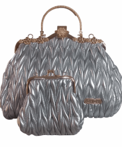 Daisy Trendy Bag (2-in-1 Bag) - Silver