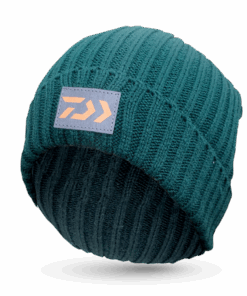 Daiwa Cuffed Beanie With Badge - Green