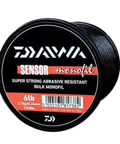Daiwa Sensor Carp Nylon Fishing Line 2.7KG/6LB .24MM Colour Brown 2320m Spool