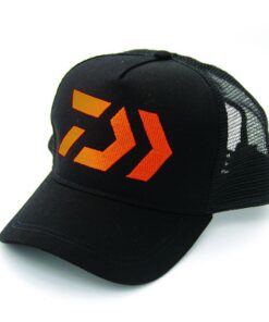 Daiwa Trucker Curve Peak Cap, Black