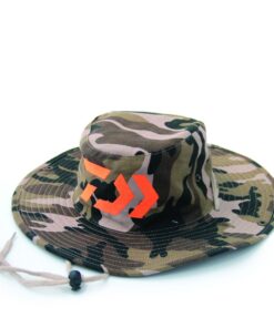 Daiwa Wide Brim Hat - Brown Camo - Large