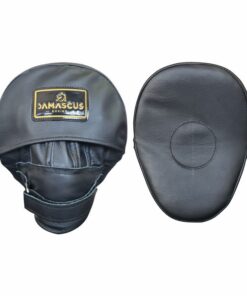 Damascus Boxing Leather Professional Focus Mitt - Black