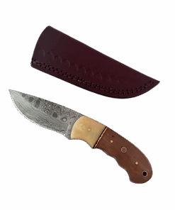 Damascus Hunter Knife - DM1144
