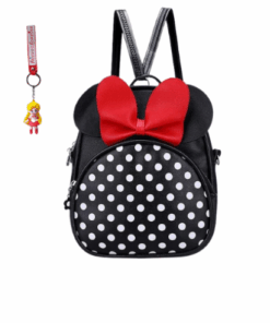 Dansup- Cute Stylish Waterproof Mickey Mouse Kids Backpack - Black