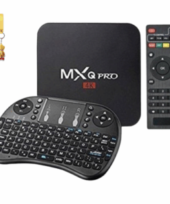 Dansup- MXQ Pro 4K Smart TV Box With wireless keyboard