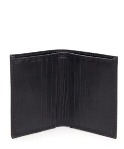 DAREhue - Slim Leather Bifold Card & Cash Wallet - Black