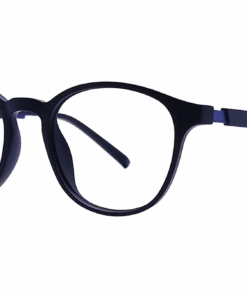 Dark Blue and Yellow Kids Blue Light Blocking Glasses