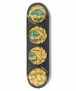 Darkstar - Bachinsky Madballs Headspin Resin 7 Skateboard Deck - Brown