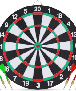 Dartboard With 6 Darts - 40 Cm