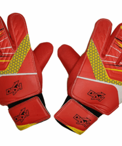 Dash Kids - Goalkeeper | Goalie Soccer Gloves - Red - 12-13 years
