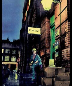 David Bowie (Ziggy Stardust) Poster with Black Frame