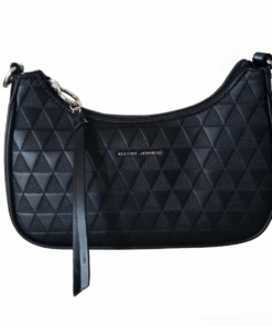 David Jones Crossbody Bag with Tassel Zip - Black