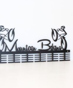 DC Designers Mountain Bike Figurines 48 Tier Medal Hanger - Black
