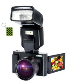 DC101LW Wide Angle 16X Digital Zoom Auto Focus Video Camera + Keychain