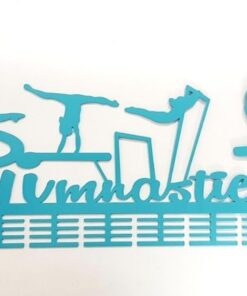 DCDesigners Gimnastiek WAG mixed 56 Tier medal hanger - Turquoise