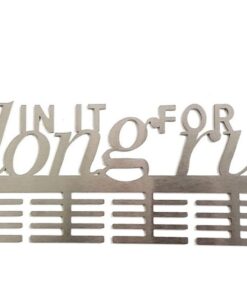 DCDesigners In it for The Long Run 48 Tier Medal Hanger - Stainless Steel