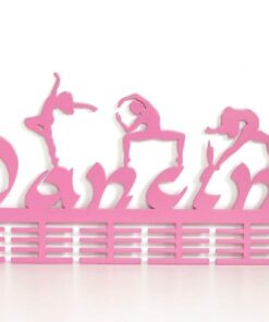 DCDesigners Mixed Dancing 48 Tier Medal Hanger - Pink