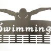 DCDesigners Swimming 48 Tier Medal Hanger - Stainless Steel