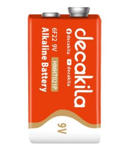 Decakila - 9V Alkaline Battery 6F22