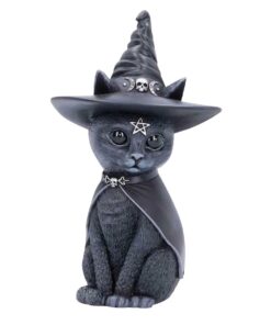 DecorÂ Demon Cat Resin Statue Halloween Party Hat 10cm