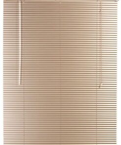 Decor Depot 25mm Aluminium Venetian Blinds - Fawn (2000mm x 1600mm)
