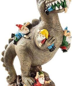 Decor Garden Dinosaur Gnomes Statue Ornament 15cm