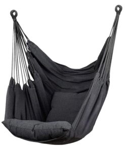 Decor Garden High Capacity Hanging Hammock Style Swing Chair (130cm)