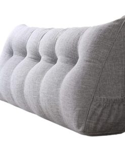 Decor Triangular Long Bed Headboard Back Support Cushion Pillow - 150cm