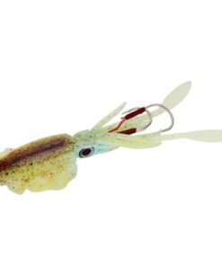 Deep Sea Soft Squid Bait Colour White-Natural 2 PCE