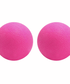Deep Tissue Muscle Massage Ball - 2 Pack - Pink