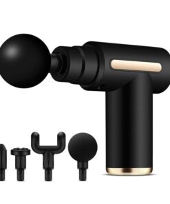 Deep Tissue Percussion Massage Gun Pain Relief Muscle Massager - Black