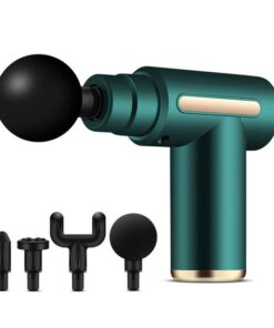 Deep Tissue Percussion Massage Gun Pain Relief Muscle Massager - Green