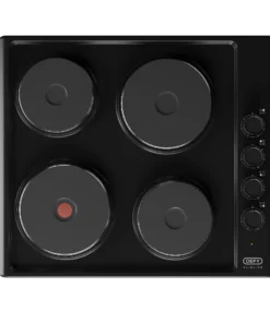 Defy 600 Control Panel Solid Hob Black DHD398