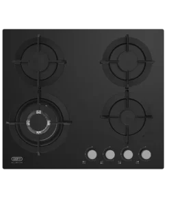 Defy 60cm 4 Gas Burner GlassÂ Hob DHG604