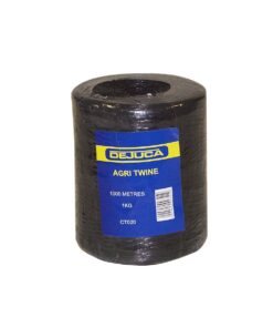 Dejuca - Agri Poly Twine Black 1000m - 1kg - 5 Pack