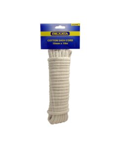 Dejuca - Cotton Sash Cord - 10mm X 10m - Cord - 10mm - (hank)