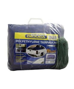 Dejuca - Polytarp - Blue - Approx 4m X 5m - 180gsm
