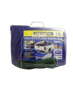 Dejuca - Polytarp - Blue - Approx 4m X 6m - 180gsm