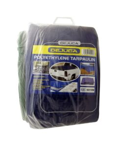 Dejuca - Polytarp - Blue - Approx 6m X 10m - 180gsm