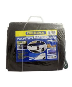 Dejuca - Polytarp - Green - Approx 3m X4m - 180gsm - 2 Pack