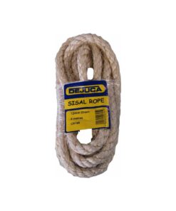 Dejuca - Sisal Rope - 12mm X 5m - (hank) - 10 Pack
